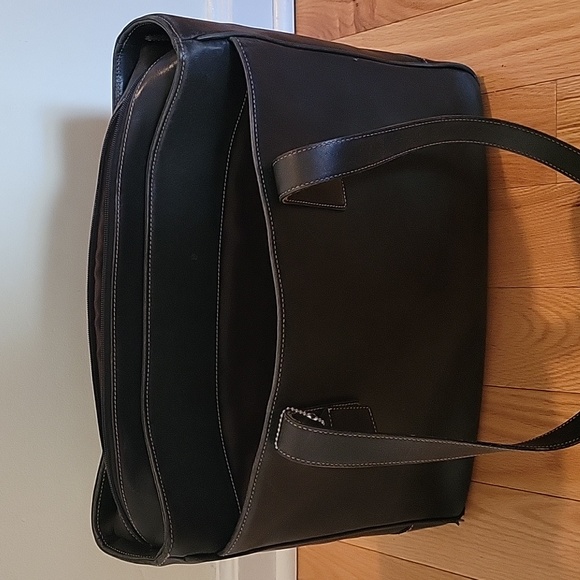 Coach Black leather Laptop office bag - Picture 3 of 8